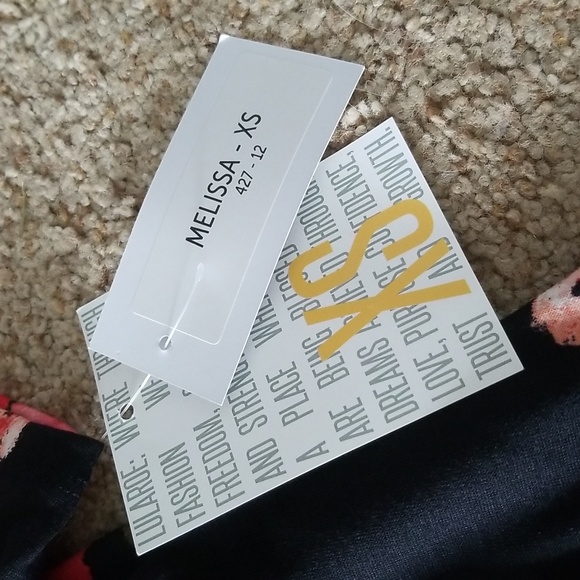 Lularoe Floral Melissa Size XS NWT - Picture 3 of 8